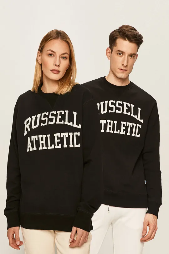 czarny Russel Athletic - Bluza Unisex
