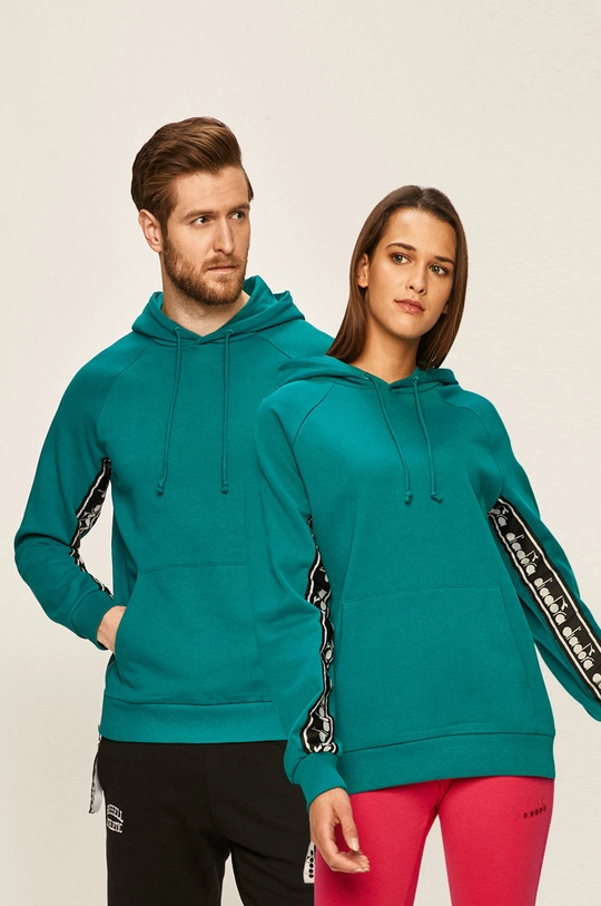 zielony Diadora - Bluza Unisex