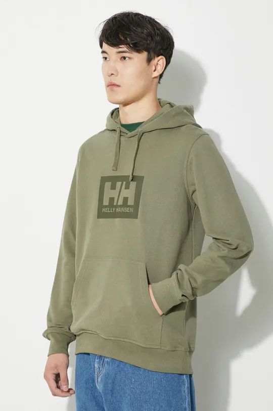 green Helly Hansen cotton sweatshirt