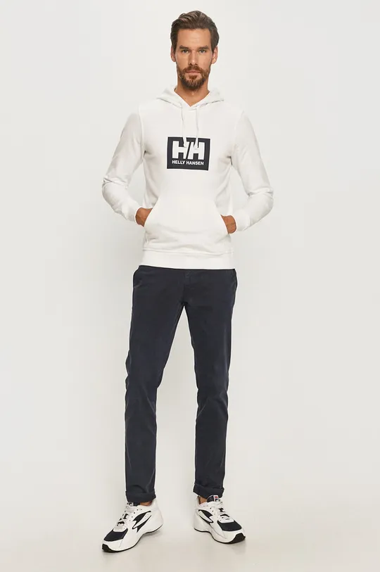 Helly Hansen cotton sweatshirt white