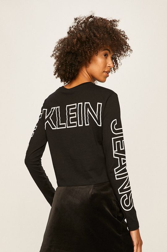 Calvin Klein Jeans - Tričko s dlouhým rukávem 100% Bavlna