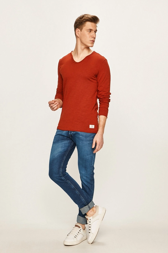 Premium by Jack&Jones - Hosszú ujjú narancssárga