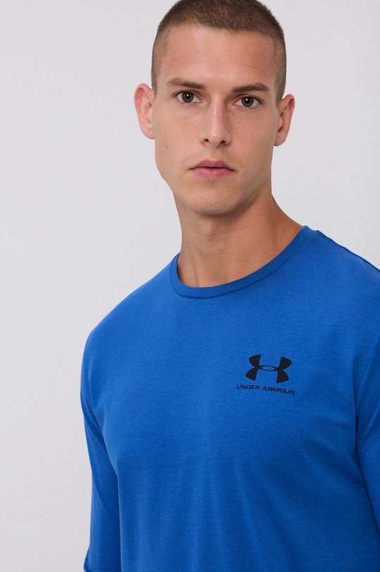 niebieski Under Armour longsleeve