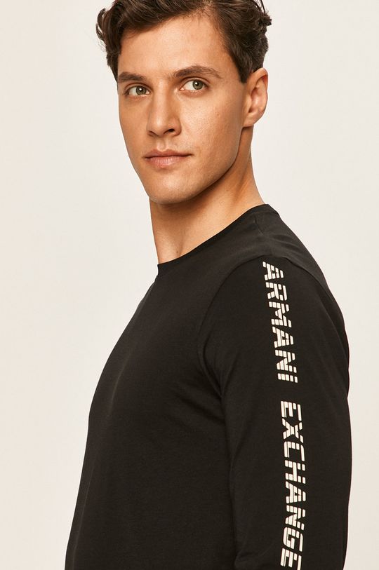 Armani Exchange - Pánske tričko s dlhým rukávom Pánsky