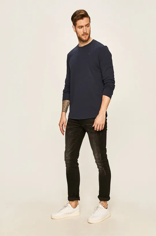 G-Star Raw - Longsleeve D15739.4561 niebieski