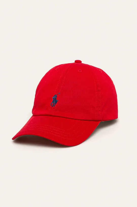 rdeča Polo Ralph Lauren kapa Fantovski