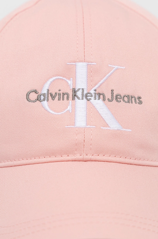 Čiapka Calvin Klein Jeans ružová