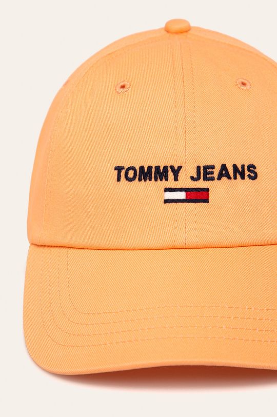 Tommy Jeans - Čiapka broskyňová