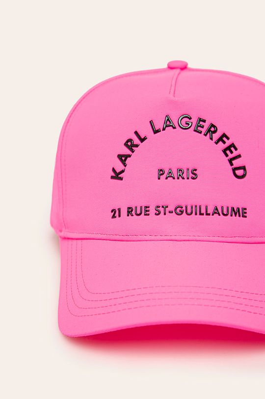 Karl Lagerfeld - Sapca roz ascutit