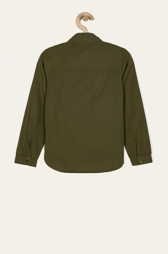 Name it - Detská košeľa 116-164 cm zelená