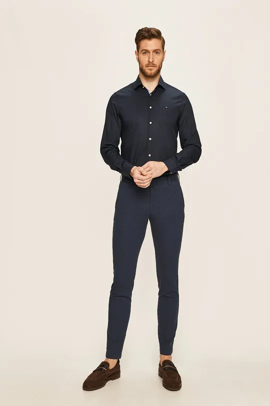 σκούρο μπλε Tommy Hilfiger Tailored - Πουκάμισο