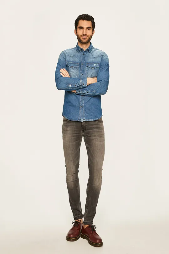 Pepe Jeans - Koszula Noah 100 % Bawełna