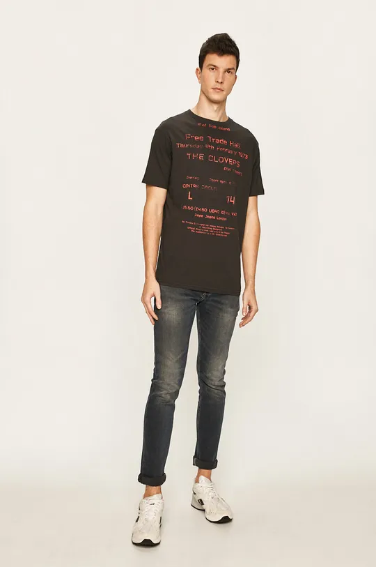 Pepe Jeans - T-shirt Colin fekete