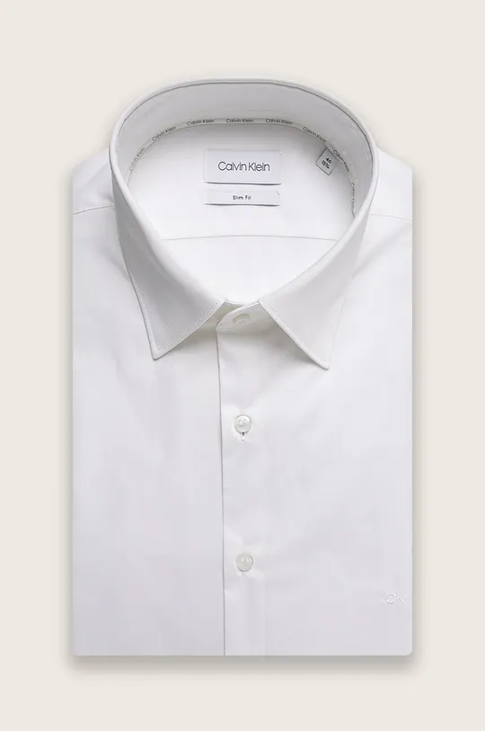 biela Calvin Klein - Košeľa Pánsky