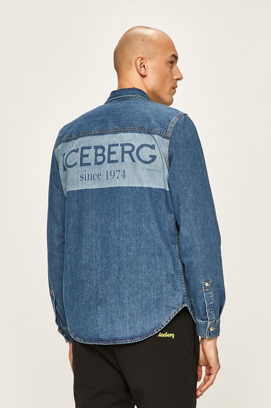 Iceberg - Camasa jeans 100% Bumbac