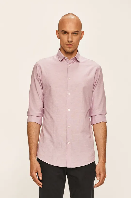 фиолетовой Selected Homme - Рубашка Мужской