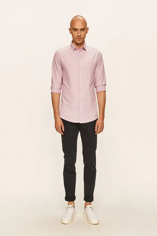 Selected Homme - Рубашка 35% Хлопок, 50% Органический хлопок, 15% Лен