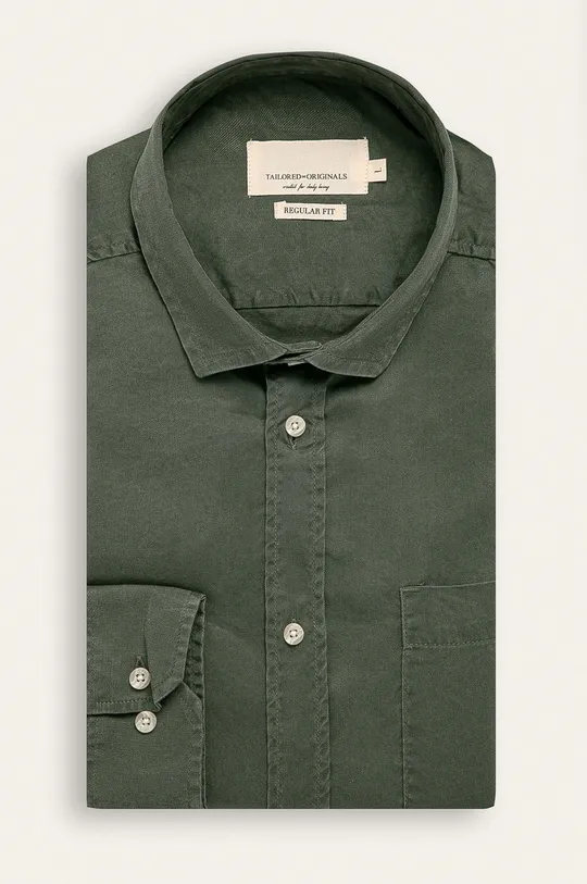 зелёный Tailored & Originals - Рубашка Мужской