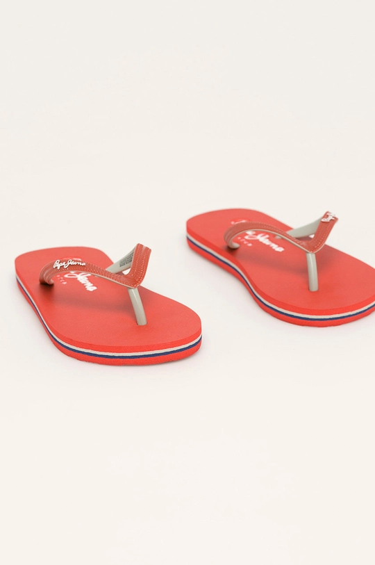 Pepe Jeans - Flip-flop Beach Basic Boys piros