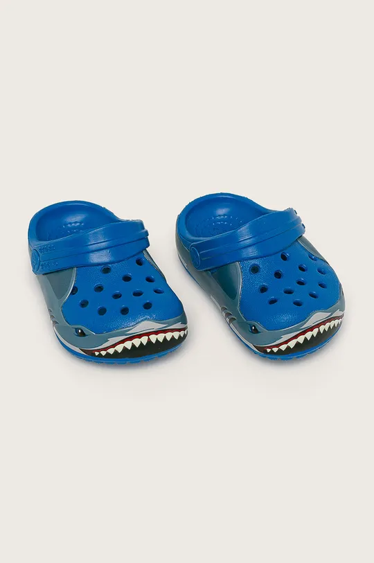Crocs - Дитячі шльопанці блакитний
