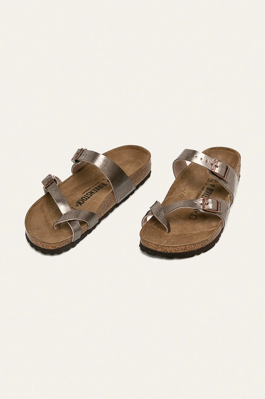 Birkenstock - Šľapky Mayari hnedá