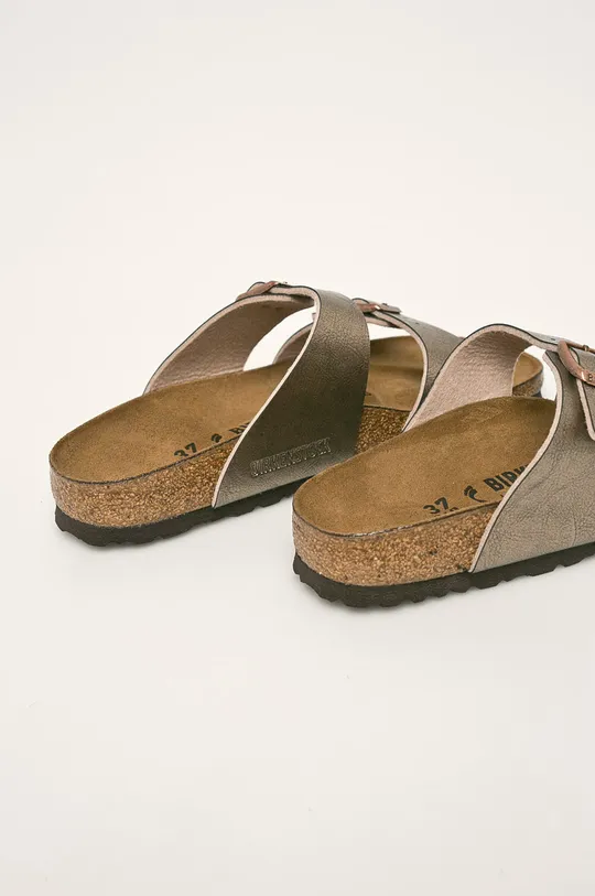 Birkenstock - Papucs cipő Sydney  Szár: szintetikus anyag Belseje: textil, természetes bőr Talp: szintetikus anyag