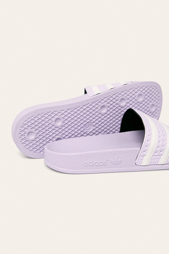 фіолетовий adidas Originals - Шльопанці Adilette