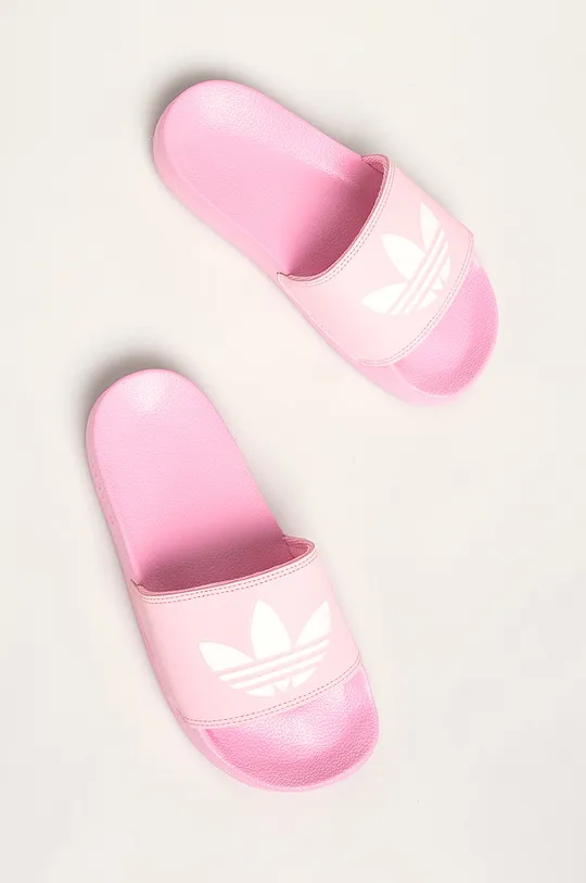 рожевий adidas Originals - Шльопанці
