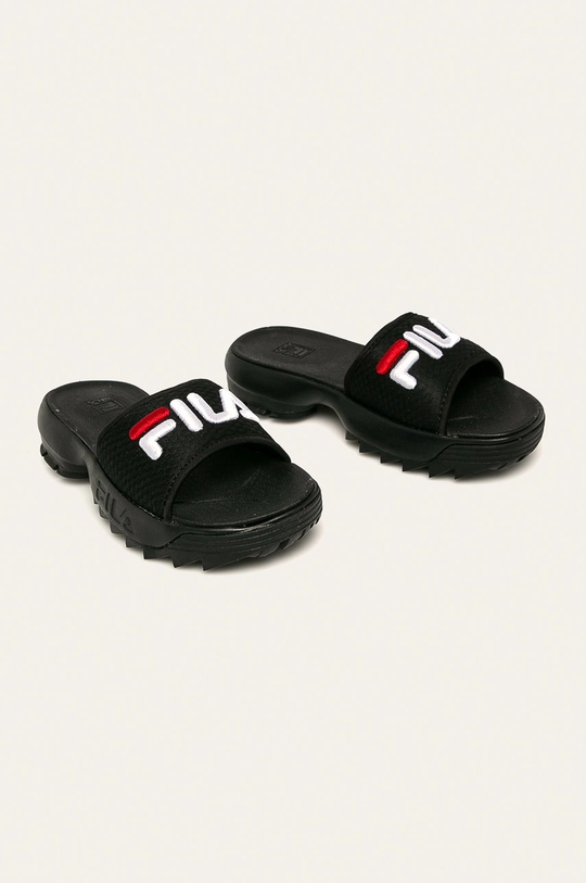 Fila - Klapki Disruptor Slide czarny