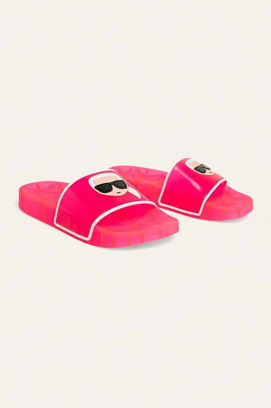 Karl Lagerfeld - Шльопанці рожевий
