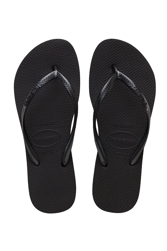 czarny Havaianas - Japonki SLIM FLATFORM Damski