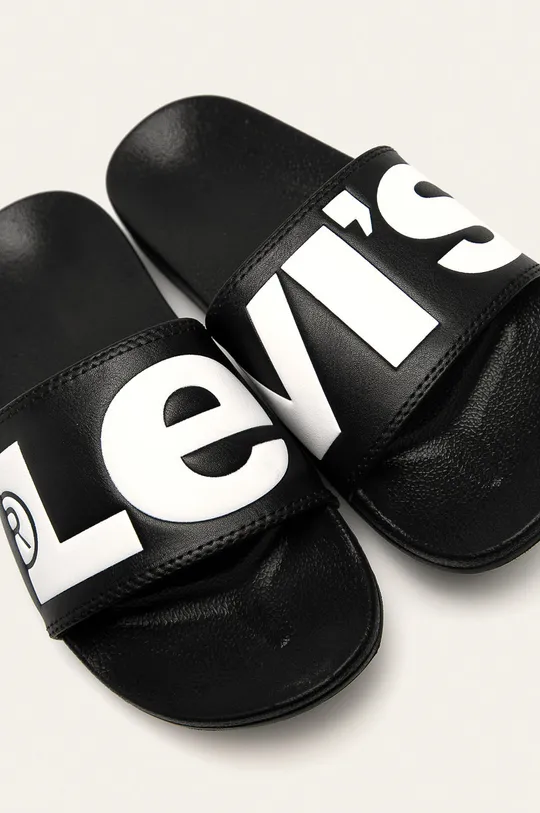 μαύρο Levi's παντόφλες