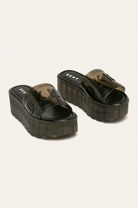 Dkny - Papucs cipő fekete