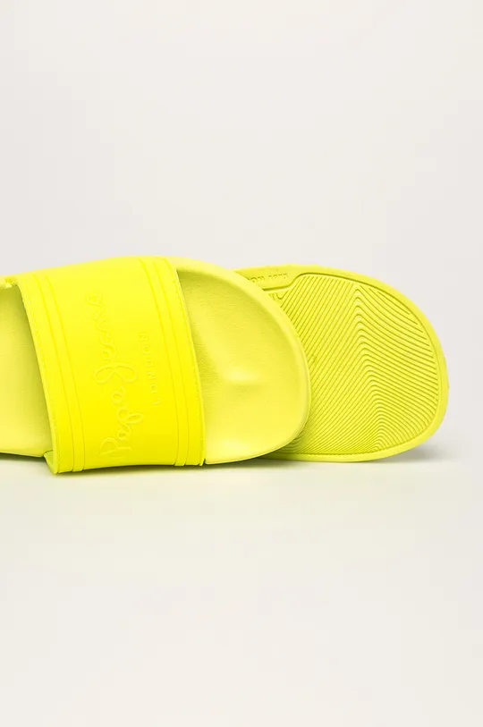 žltá Pepe Jeans - Šľapky Slider Unisex