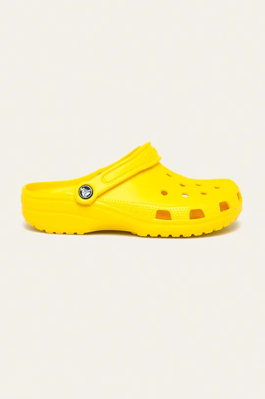 yellow Crocs sliders Classic Unisex