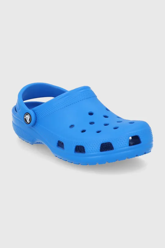 Crocs - Klapki Classic stalowy niebieski