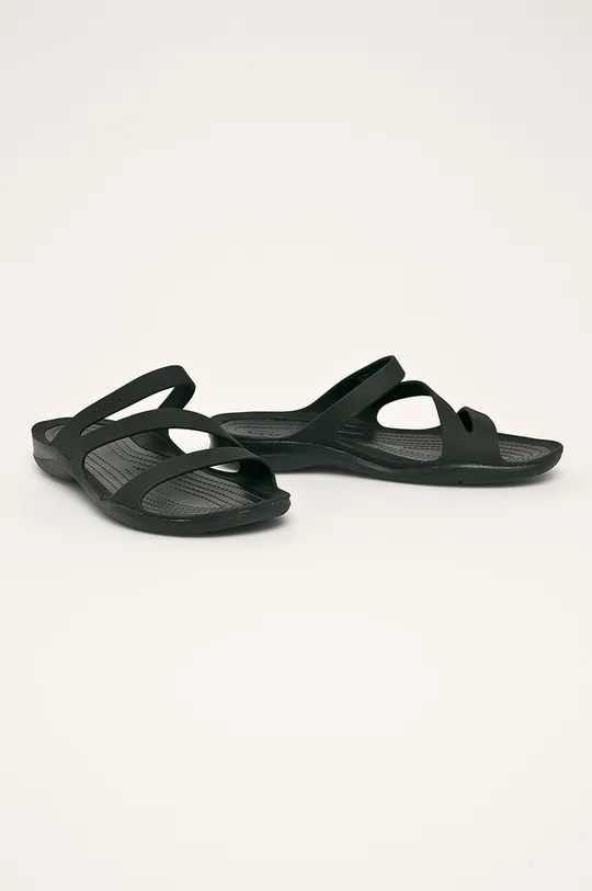 Šľapky Crocs W Classic Swiftwater Sandal W čierna