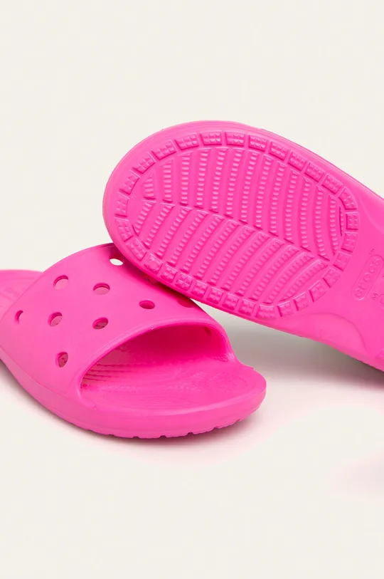 Crocs papucs Classic Crocs Slide rózsaszín