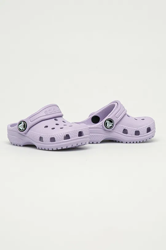 Crocs - Klapki dziecięce fioletowy