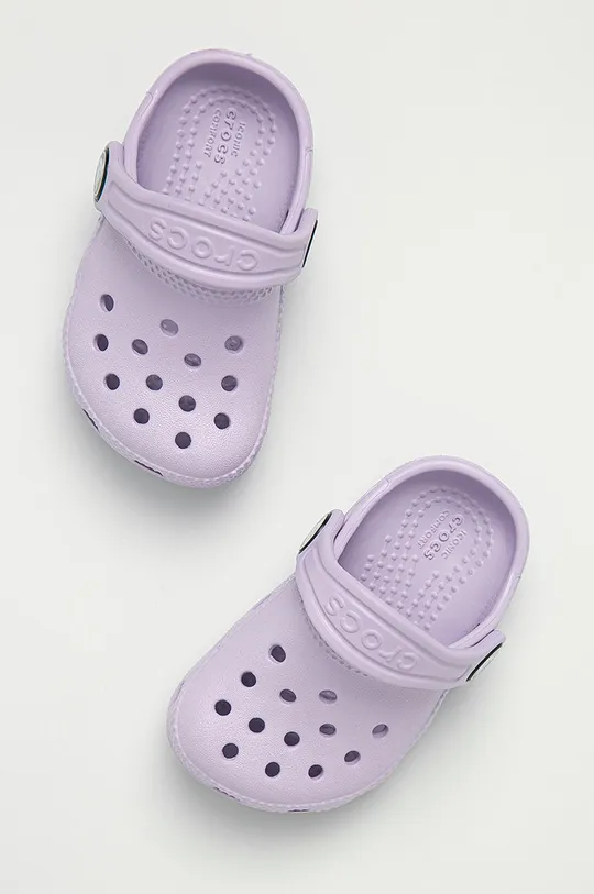 fialová Crocs - Detské šľapky