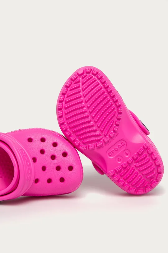 фиолетовой Crocs - Детские шлепанцы