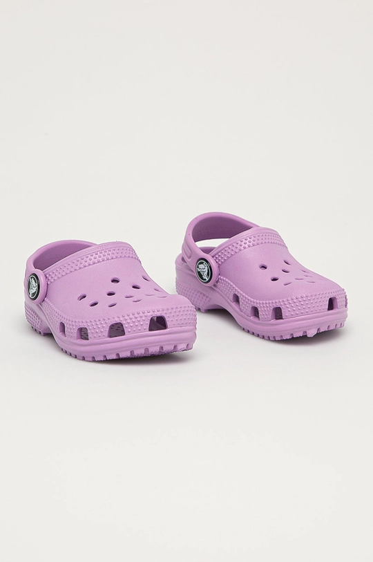 Crocs - Klapki dziecięce fioletowy