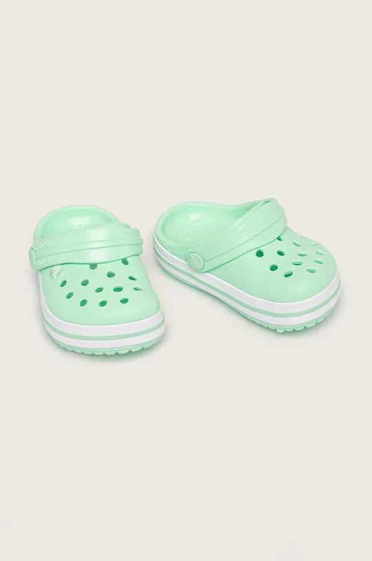 Crocs - Klapki dziecięce zielony