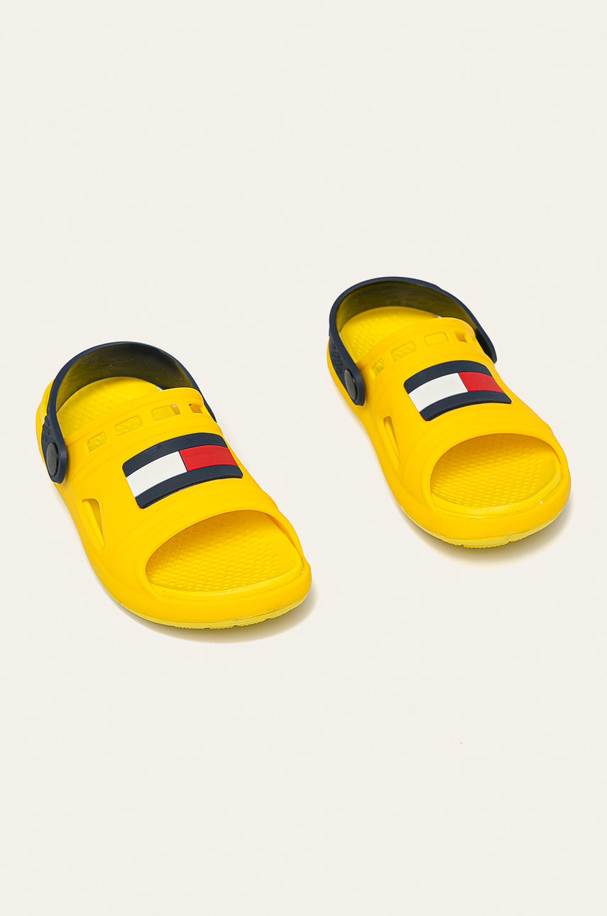 Tommy Hilfiger Sandale Copii Culoare Galben Answear Ro