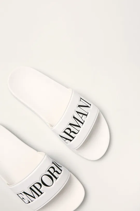 fehér Emporio Armani - Papucs cipő