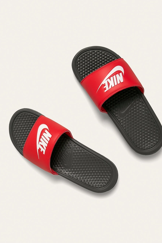 Nike Sportswear - Šľapky Benassi JDI sivá