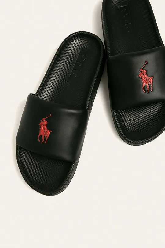 Polo Ralph Lauren - Papucs cipő  Szár: szintetikus anyag Belseje: textil Talp: szintetikus anyag