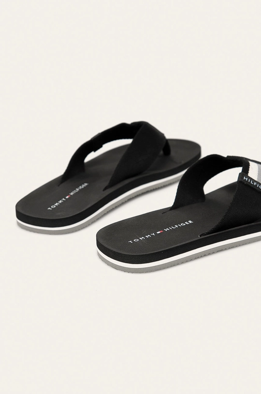 Tommy Hilfiger - Flip-flop  Szár: szintetikus anyag, textil, természetes bőr Belseje: szintetikus anyag, textil, természetes bőr Talp: szintetikus anyag