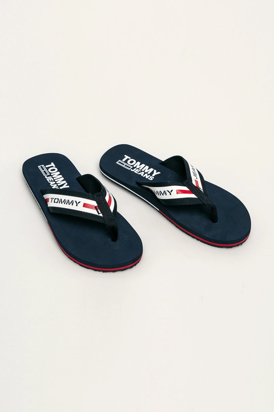 Tommy Jeans - Flip-flop sötétkék