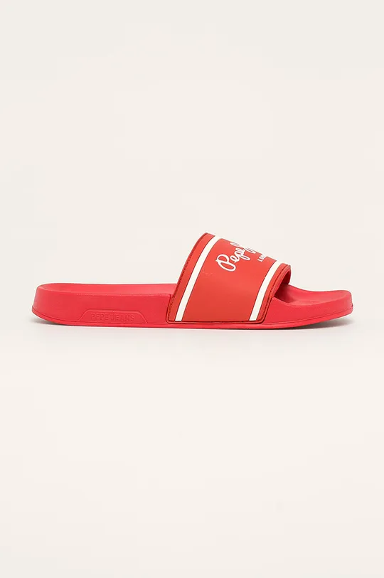 piros Pepe Jeans - Papucs cipő Slider Basic Férfi